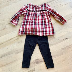 Carter’s Plaid Outfit